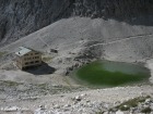 Tiefblick zur Gartlhütte
